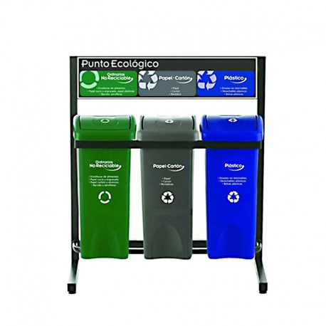 Punto ecologico 53 litros, Producto nacional.