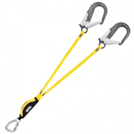 Absorbica-y mgo. Elemento de amarre doble Petzl.