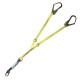 Eslinga absorbica Y mgo Elemento amarre doble absorbedor 150 cms Petzl