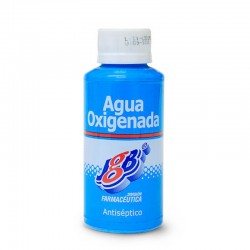 Agua oxigenada por 120 ml.