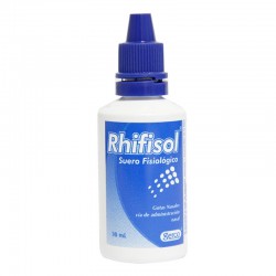 Suero fisiológico en gotas, contenido 30 ml.