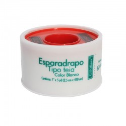 Esparadrapo en tela de 1 pulgada por 5 yardas
