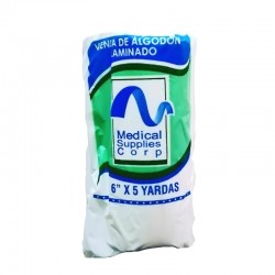 Venda algodon laminado 6 x 5. Registro Invima.