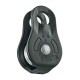 Polea simple de placas laterales fijas Fixe W negra P05WN Petzl.