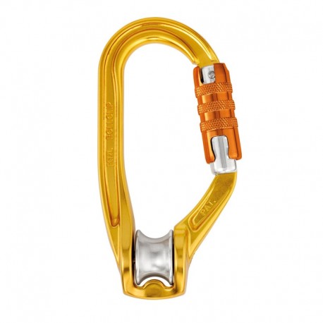 Polea mosquetón Rollclip triact-lock P74TL Petzl.