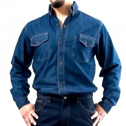 Chaqueta en jean prelavado, varias tallas, producto nacional.