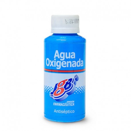Agua oxigenada por 60 ml.
