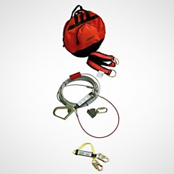 Kit línea de vida vertical en cable x 20 metros Orbit