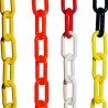 Cadena plástica por 6 metros. Producto importado.