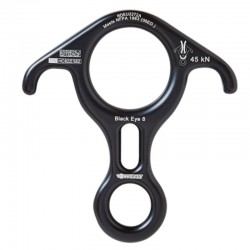 Descendedor tipo ocho en aluminio con orejas para cuerda de 9 - 12 mm. Courant.