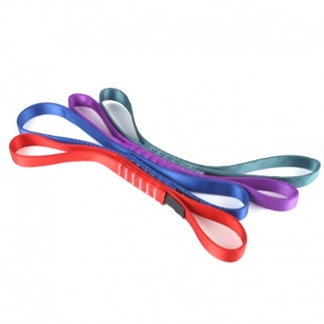 Cinta nylon plana anillo de 60 cm x 2/4", Edelweiss.