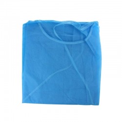 Delantal Desec, bolsa por 10 uds, ref. Ig 302, L, azul.