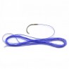 Aguja con hilo polyglycolid acid absorbible synthetic 37 mm, circle 1.