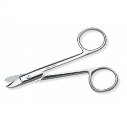 Tijeras para coronas y material, recta 12 cms.