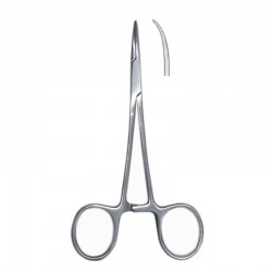 Pinzas mosquito curvas 18 cms.