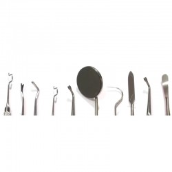Kit para operatoria de 10 instrumentos.