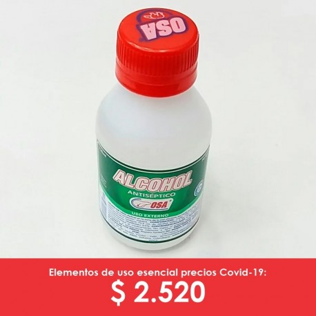 Alcohol por 120 ml.
