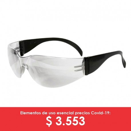 Gafas radians antiempañante, lente claro y lente oscuro, producto importado.