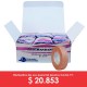 Micropore de 2 x 5 yardas, presentación caja por 6 rollos.