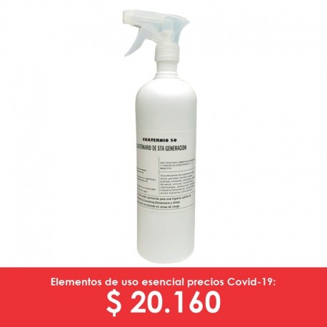 Amonio cuaternario de 5ta generación por 1000 ml.