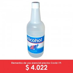 Alcohol por 700 ml JGB en frasco plástico unidad, Invima.