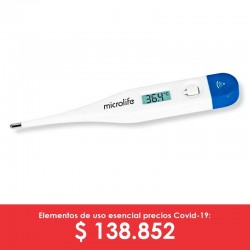 Termómetro digital punta rígida adulto, caja de 10 unidades, Invima. Producto importado.
