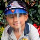 Careta protección facial niños y niñas, producto nacional.