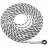 Línea de vida vertical en cuerda estática 1/2 o 13mm x 110mt con acople o ponchado.