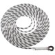 Línea de vida vertical en cuerda estática 1/2 o 13mm x 130mt con acople o ponchado.