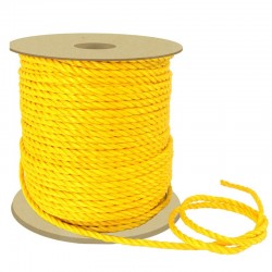 Cuerda "manila" en polipropileno de 10 mm, Producto nacional.