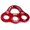Placa multianclaje pequeña, 36 Kn, Petzl.
