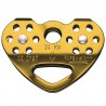Polea doble para tirolinas de cable y cuerda, Petzl.