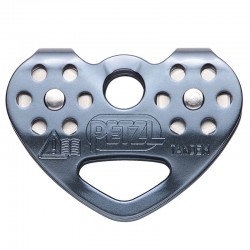 Polea doble para tirolinas de cable y cuerda de alto rendimiento, Petzl.