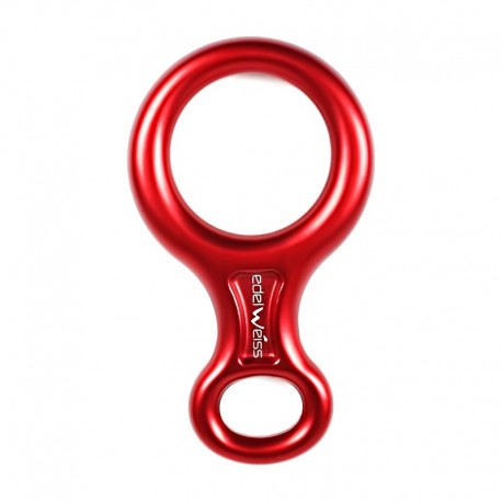 Descendedor tipo ocho para rapel en aluminio, Edelweiss