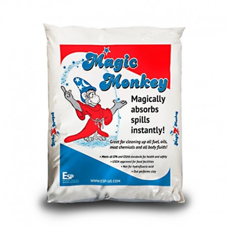 Absorbente industrial en polvo o granulado x 5 kg, producto importado.