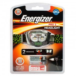 Linterna manos libres de 3 led para casco, Energizer.
