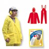 Sobretodo impermeable industrial en PVC, Producto importado.