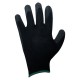 Guantes en algodón recubierto en látex corrugado, Producto importado.
