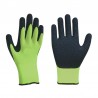 Guantes en acrílico recubierto en látex corrugado, Prodcuto importado.