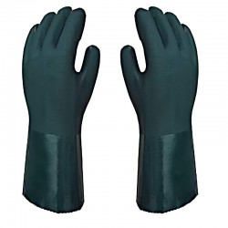 Guantes en pvc kimiq corto 14" pulgadas, Producto importado.