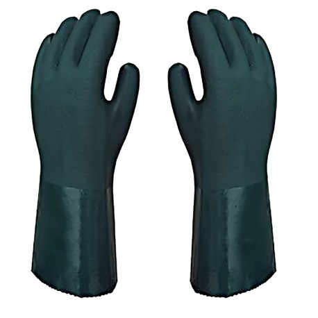 Guantes en pvc kimiq corto 14" pulgadas, Producto importado.
