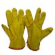Guantes en vaqueta, tipo ingeniero sencillo, Producto nacional.