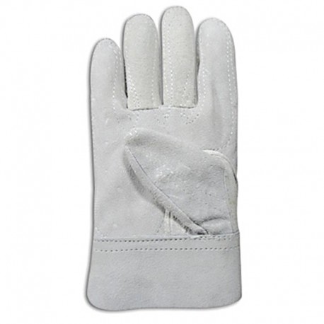 Guantes en carnaza sencillo manga corta, Producto nacional.