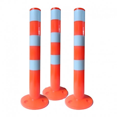 Hito o delineadores viales en PVC, Producto importado.