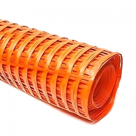 Malla naranja rollo 1 metro x 30 metros, Producto importado.