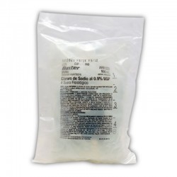 Cloruro de sodio al 9% - bolsa por 500 ml.