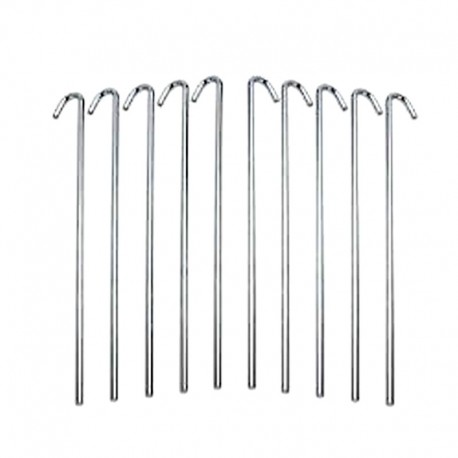 Estacas de acero, set x 4 unidades Errant