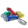 Linterna leds dinamo, Producto importado.