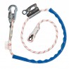 Eslinga de posición sencilla en cuerda con manostop Orbit.