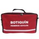 Botiquín tipo morral de primeros auxilios, incluye dotación. Health Solutions.